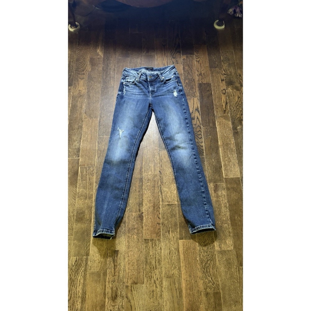 Women's Silver Jeans Elyse Straight 25 x 31 Denim